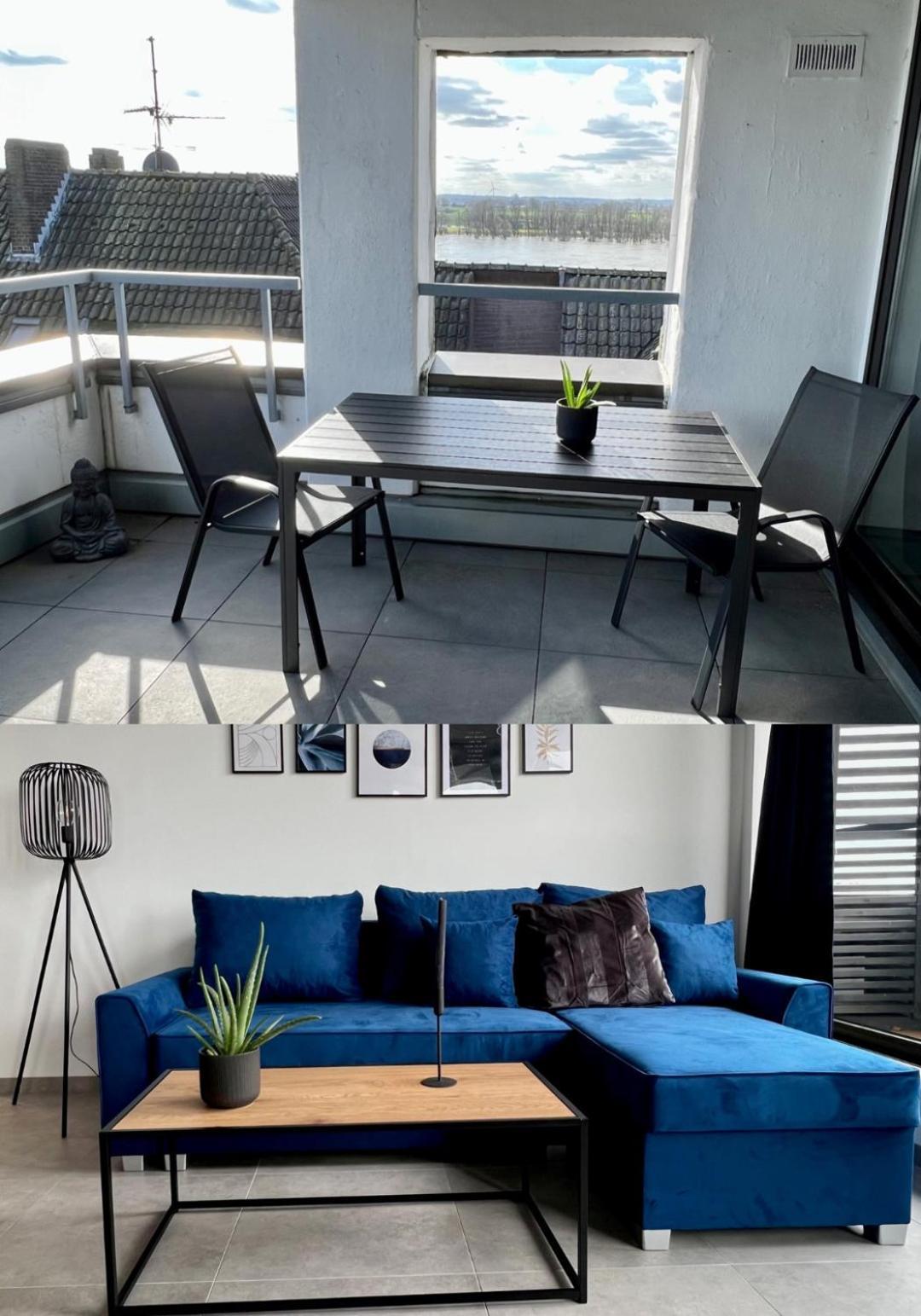 Piso Superior - Exklusives Apartment An Der Promenade Mit Rheinsicht & Loggia Emmerich Exterior photo